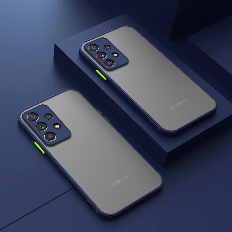 Sleek Matte Acrylic Soft Phone Case - Enhanced Protection Cover