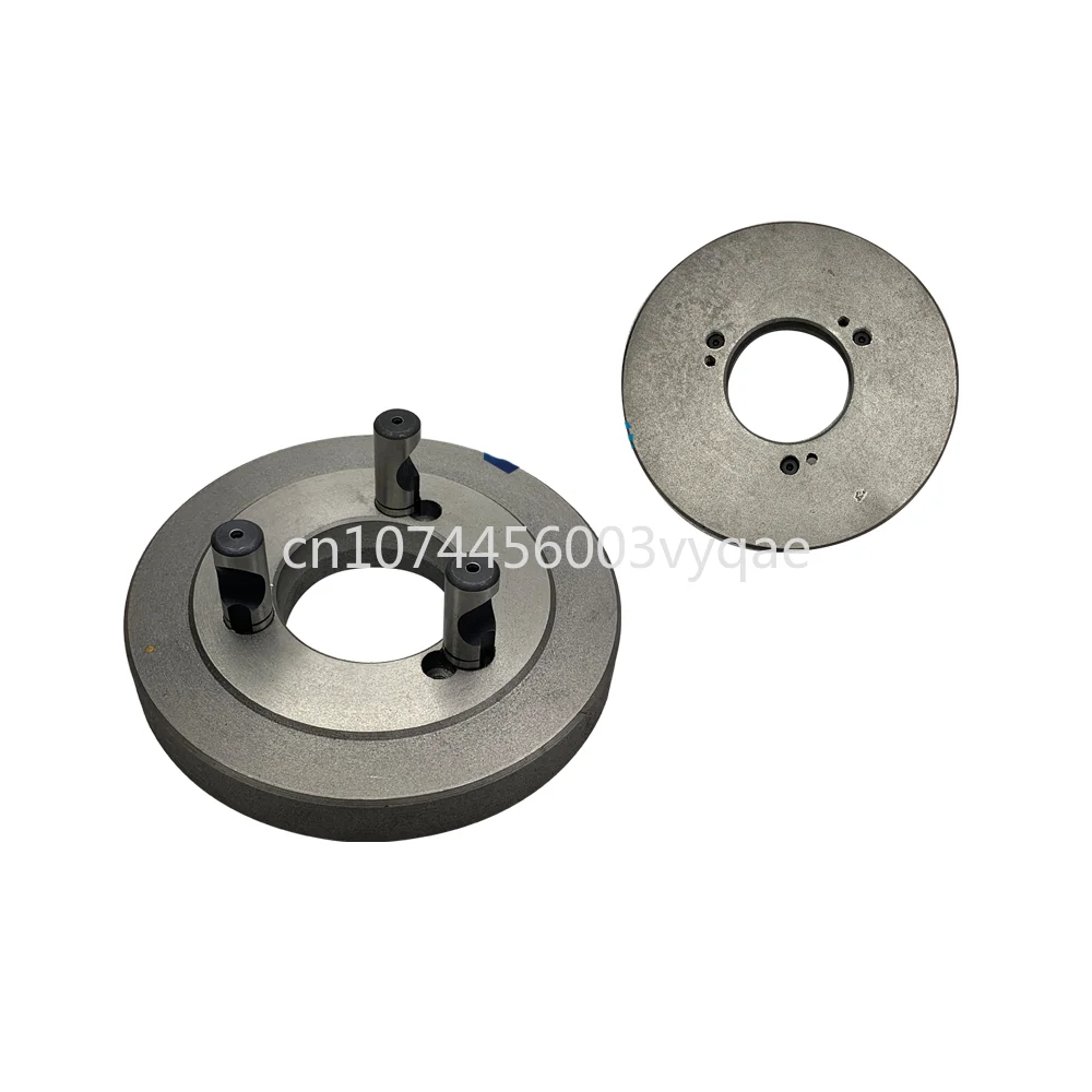 

D4-160 D4-200 D Type Lathe Spindle Flange Chuck Connecting Plate Transition Plate Pull Rod Screw Three Jaw Chuck Connecting