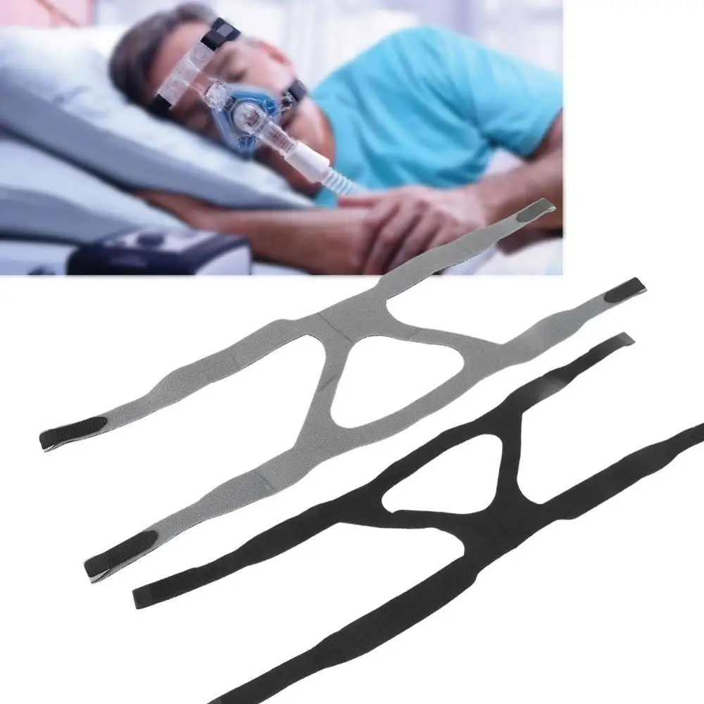 

Эластичная Повязка На Голову CPAP против храпа, моющаяся респираторная маска, головной ремень, дышащая универсальная маска для носа, медицинс...