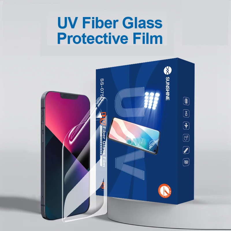 Ss075u Original Sunshine Uv Glass Film,mobile Phone Screen Protector