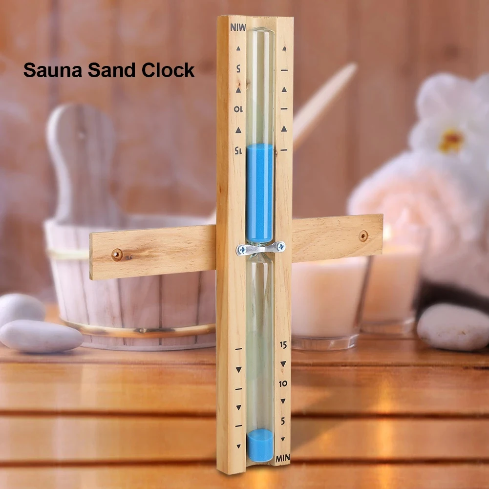 Decorative Wall-Mounted 15-Minute Sand Timer