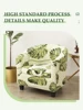 LAN MO LIFE Club Chair Slipcover 2Piece,Printed Non Slip Barrel Chair Slipcovers, Club Chair Cover for Living Room 3