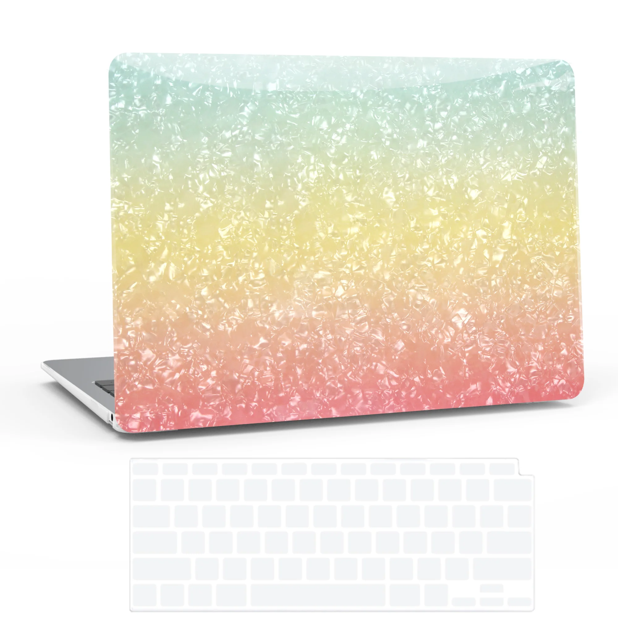 Чехол для MacBook Pro 13 дюймов 2022 2021 2020 2019 2018 2017 A2338 M2 M1 A2289 A2251 A2159 A1989 A1706 A1708 с сенсорной панелью