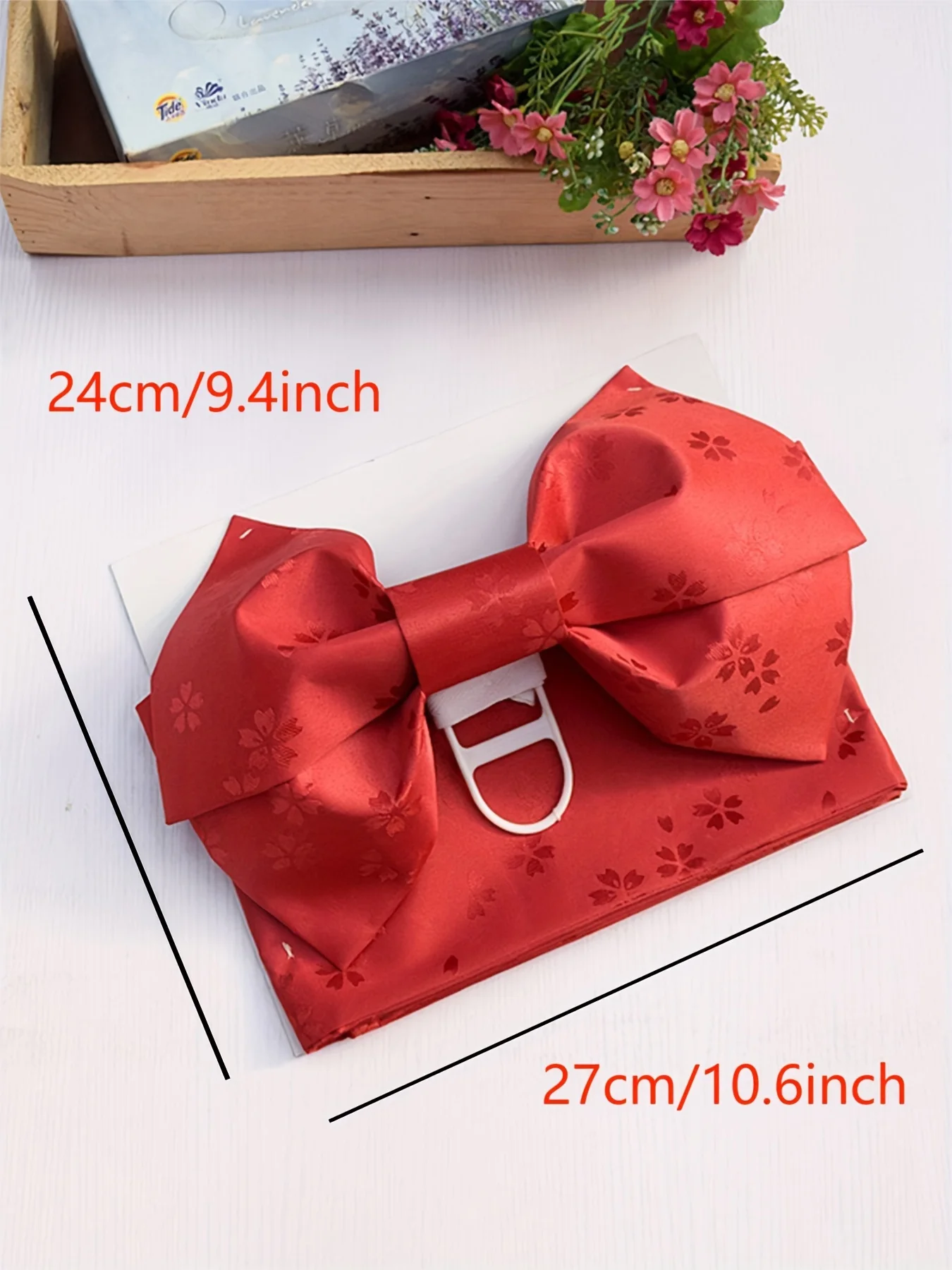 2pcs Children'S Baby White Kimono Orange Flowers Pattern Dress For Girls Shichi-Go-San Clothing Kimono
