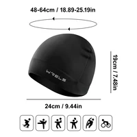 WRELS Thermal Winter Cycling Cap Small Hat Warm Motocycle Riding Hat Ear Protection Head Cover Windproof Ski Cap Outdoor 2