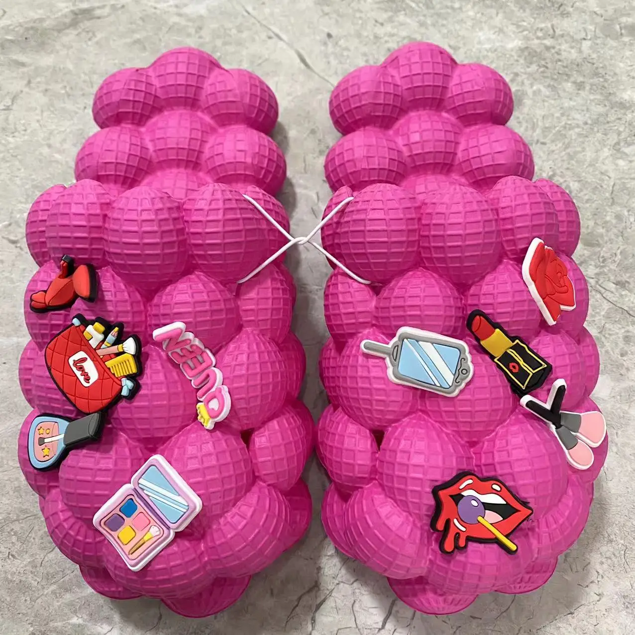 Rose pink charms7