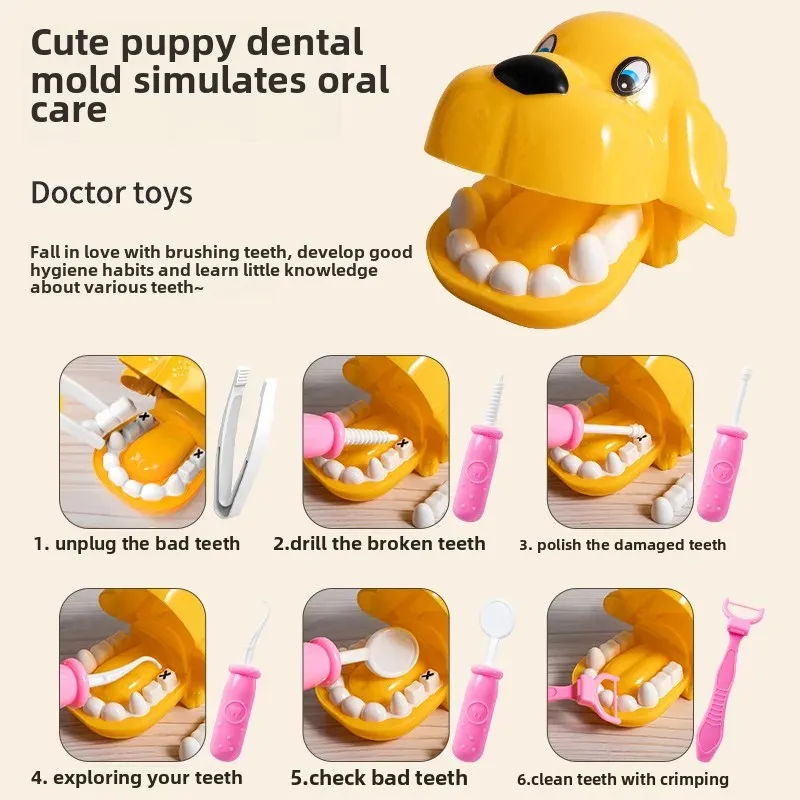 Children's Doctor Toy Set Girl Pretend Play Stethoscope Nurse Injection Baby Medical Checkup Toy Box High Quality Selection