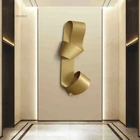 Creative Irregular Hanging Decorations Light Luxury Living Room Wall Decorations Modern Iron Corridor Room Decoration Home WW 1