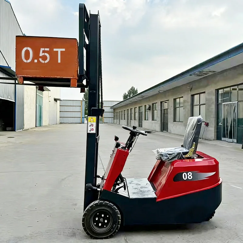 Meistverkaufte Maßgefertigte Mini-Elektrostapler 0,8 Tonnen 1 Tonne 2 Tonnen Hochleistungs-Be- und Entladestapler mit Schneller Lieferung