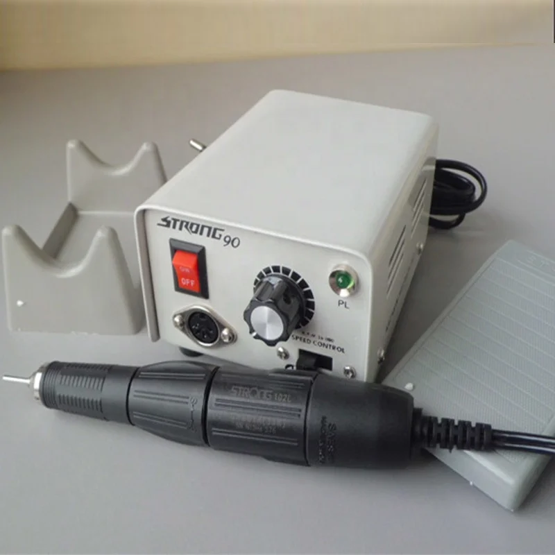 

Strong90/102L micromotor handpiece for Jade / Tooth/ Jewelry / Nail / Electronic engraving machine