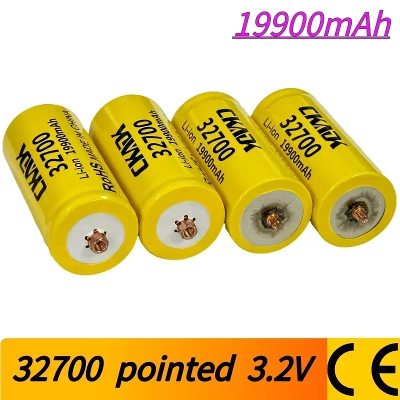 

Original 32700 3.2V 19900mAh Rechargeable Lithium Battery 32650 LiFePO4 5C Discharge Battery for Backup Power Flash of Charge