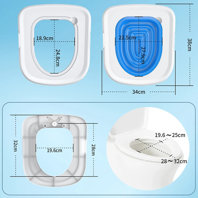 Cat Toilet Training Kit Reusable Cat Toilet Trainer Puppy Litter Mat Pet Cleaning Teach to Use Trainer cat toilet trainer