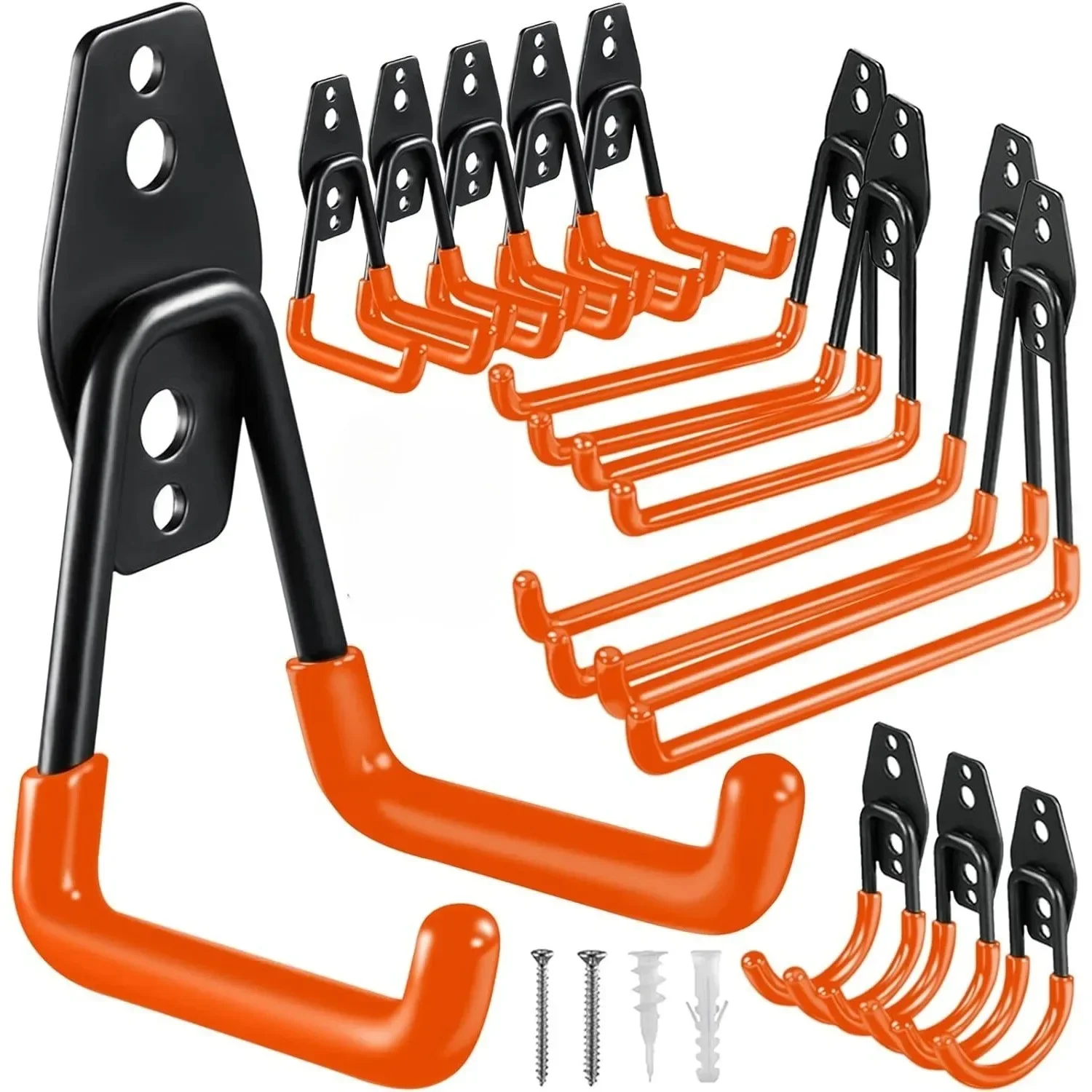 Heavy Duty Metal Hook Garage Organizer Wall Mount Bicycle Hanger Hooks Wall Mount Anti-slip Storage Hook For Ladders Garden Tool Heavy Duty Metal Hook Garage Organizer Wall Mount Bicycle Hanger Hooks Wall Mount Anti-slip Storage Hook For Ladders Garden Tool