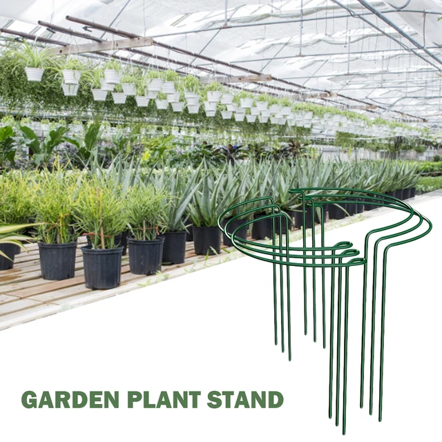 4/6 db Kerti Torony Rácsos Szív Alakú Fém Dekoratív Növényi Kertészet Rögzítő Rúd Felszerelése Cserepes Növények Virágokhoz - Image 5