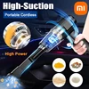 Xiaomi 9000pa 120w Wireless Mini Car Vacuum Cleaner High-power Car Home Dual-use Handheld Dust Blower Small Pet Hair Dryer New 1