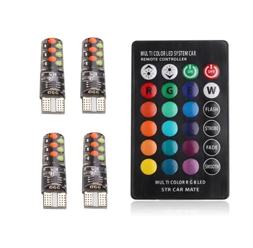 4pc 12led 1 remote