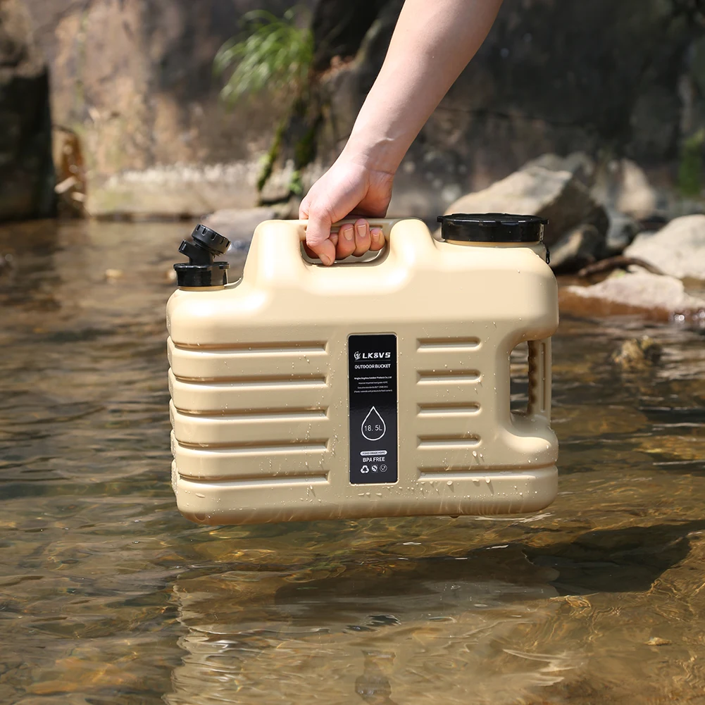 11/12/18/25l Wasserkrug Camping Wassereimer mit großer Kapazität und abnehmbarem Wasserhahn auslaufs icherer tragbarer Auto-Wassertank träger – Detail 10