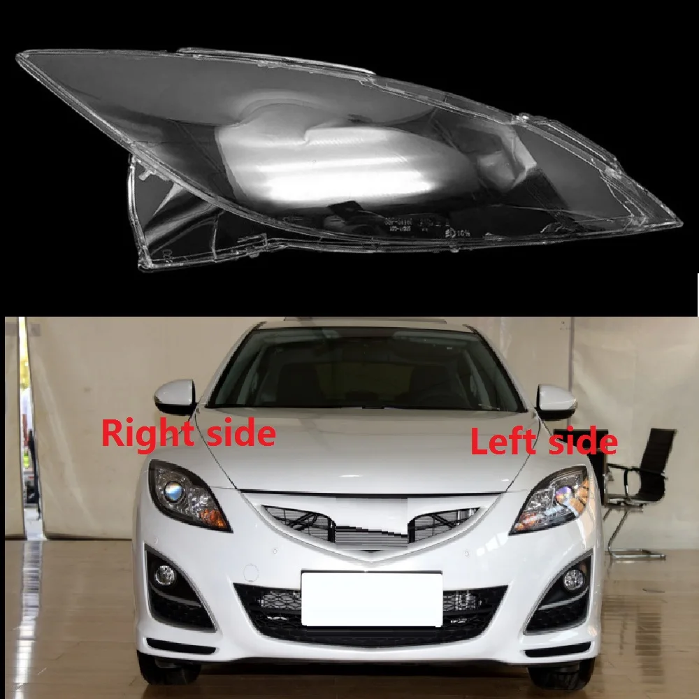 Car Headlamp Lens For Mazda 6 M6 2009 2015 Sedan 4dr Cover