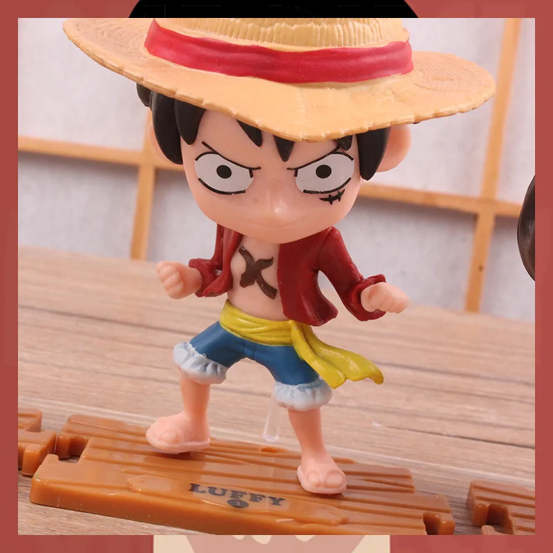 Bandai One Piece Anime Action Figures Luffy Zoro Nami Robin Chopper Sanji  Pvc Brinquedos Collection Figures Toys Gift 10pcs/set - Action Figures -  AliExpress