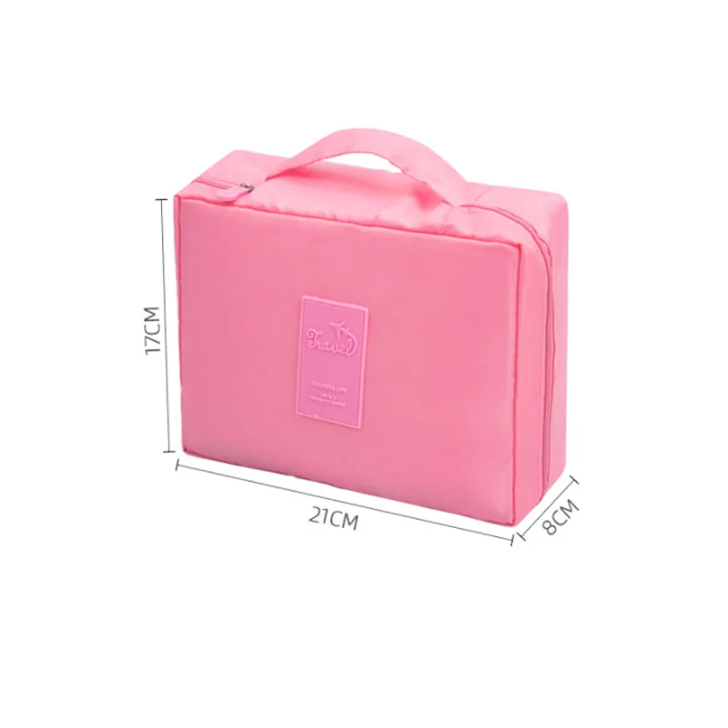Multifunction Women Outdoor Storage Bag Toiletries Organize Cosmetic Bag Portable Waterproof Female Travel Make Up Cases 2