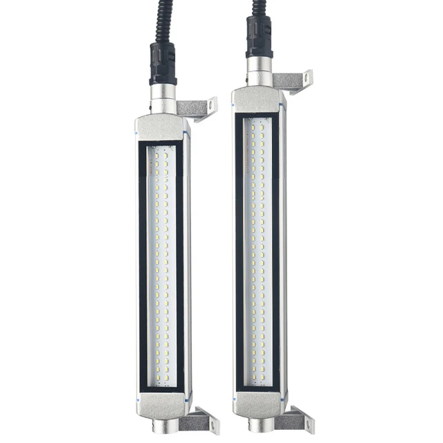 Luz LED De Trabajo Industrial 16W 110V/220V A Prueba De Explosiones, IP67, Aleación De Aluminio, Perfecta Para Máquinas CNC Y Talleres