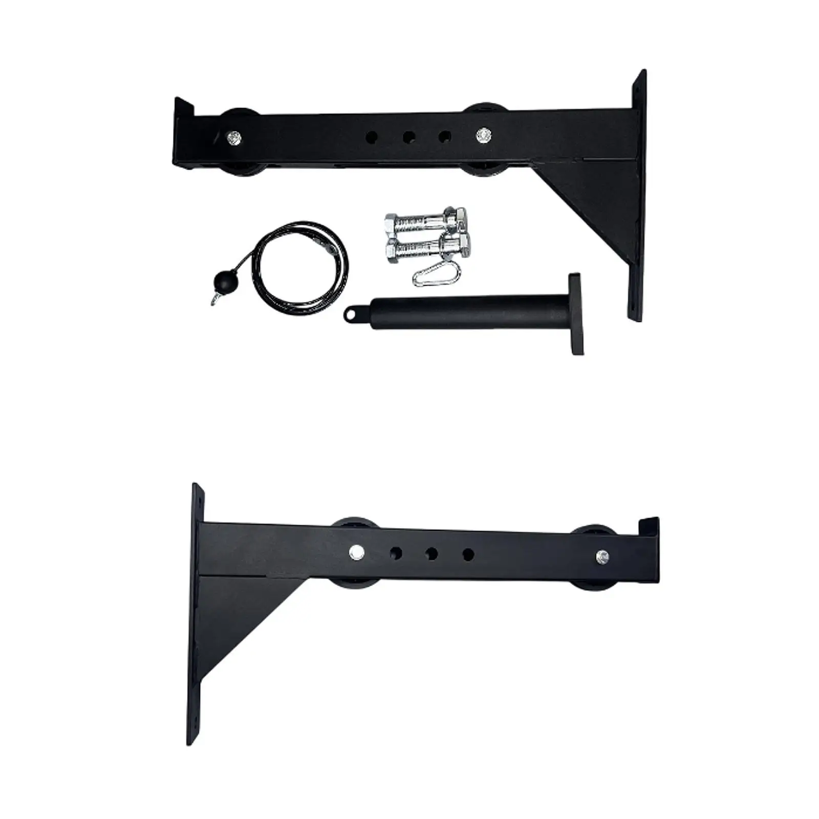 Weight Cable Pulley System Cable Station Equipment Heavy Duty Smooth Wall Mount Pulley System for Home Gym Sports Accessories