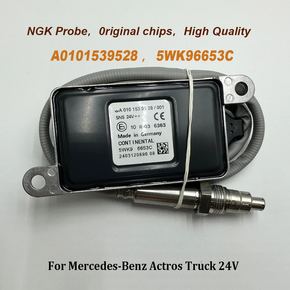 A0101539528 Muslimfor Ngk Probe Nox Sensor A0091530028 Muslimate Per Mercedes-Benzz Actros Truck 24V Chip Di Alta Qualità