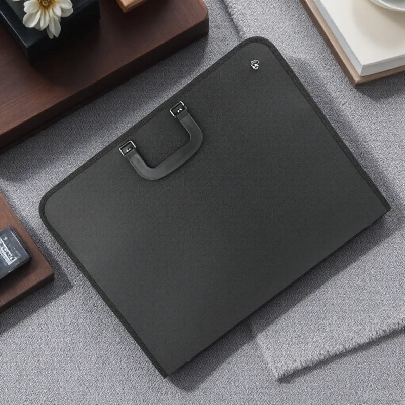 A3 아트 보관 가방 프리미엄 옥스포드 원단 휴대용 드로잉 포트폴리오 케이스 (아티스트 및 학생용, 손잡이 포함) A3 포트폴리오 케이스