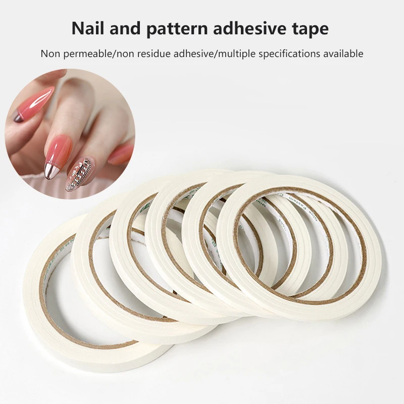 Nail Art Tools 1 Rolls Professional Grade Masking Nail Art Tape Rolls Creative Striping Line Guide Tapes for DIY Manicure Pattern