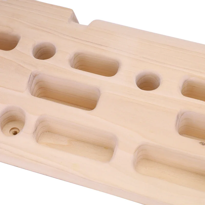 Best Indoor Bouldering Training Climbing Wall Portable Wooden Rock Climbing Hangboard