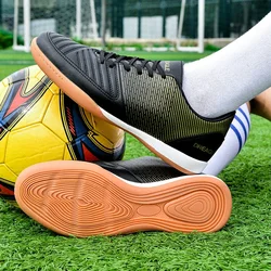 Indoor Soccer Shoes Men Chuteira Futsal Tendon Sole IC Football Boots Anti Slip Professional Football Cleats Training