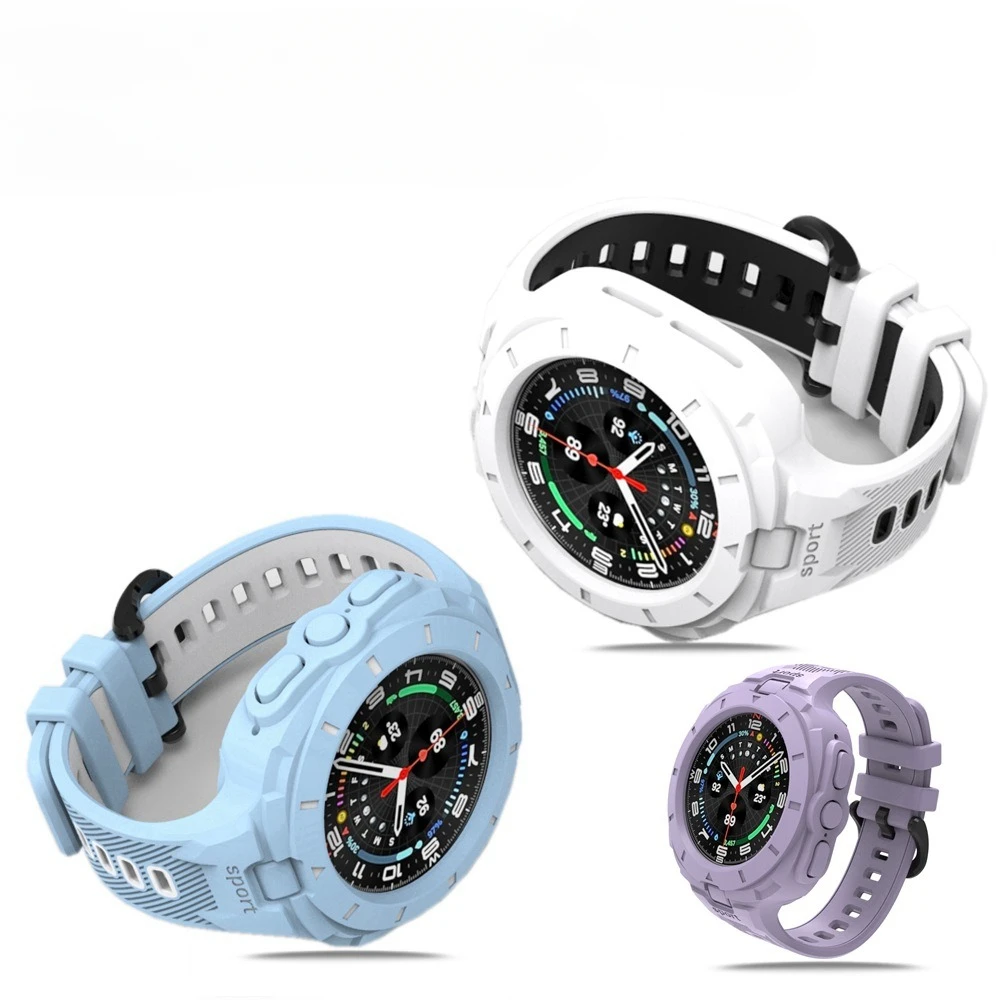 Premium Silicone TPU Strap and Protective Case