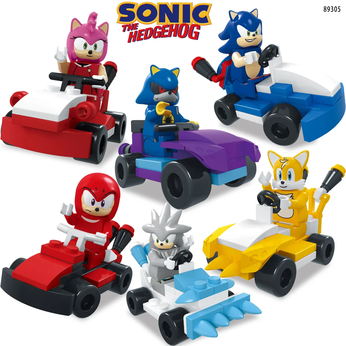 Sonic The Hedgehog Building Blocks Toy, Metal Model Brick, Boneca Montar,  Presente de aniversário, Desenhos animados, Marios, Caudas, juntas, Amy,  Rosa - AliExpress