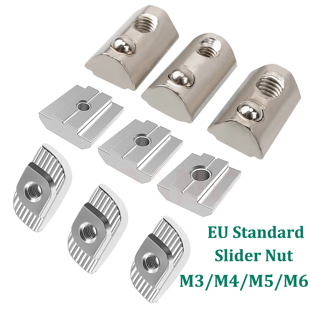 Dadi A T M6 Per Profili Alluminio - Set Da 42 Pezzi Con Testa A Sfera E Molla - Foto 8