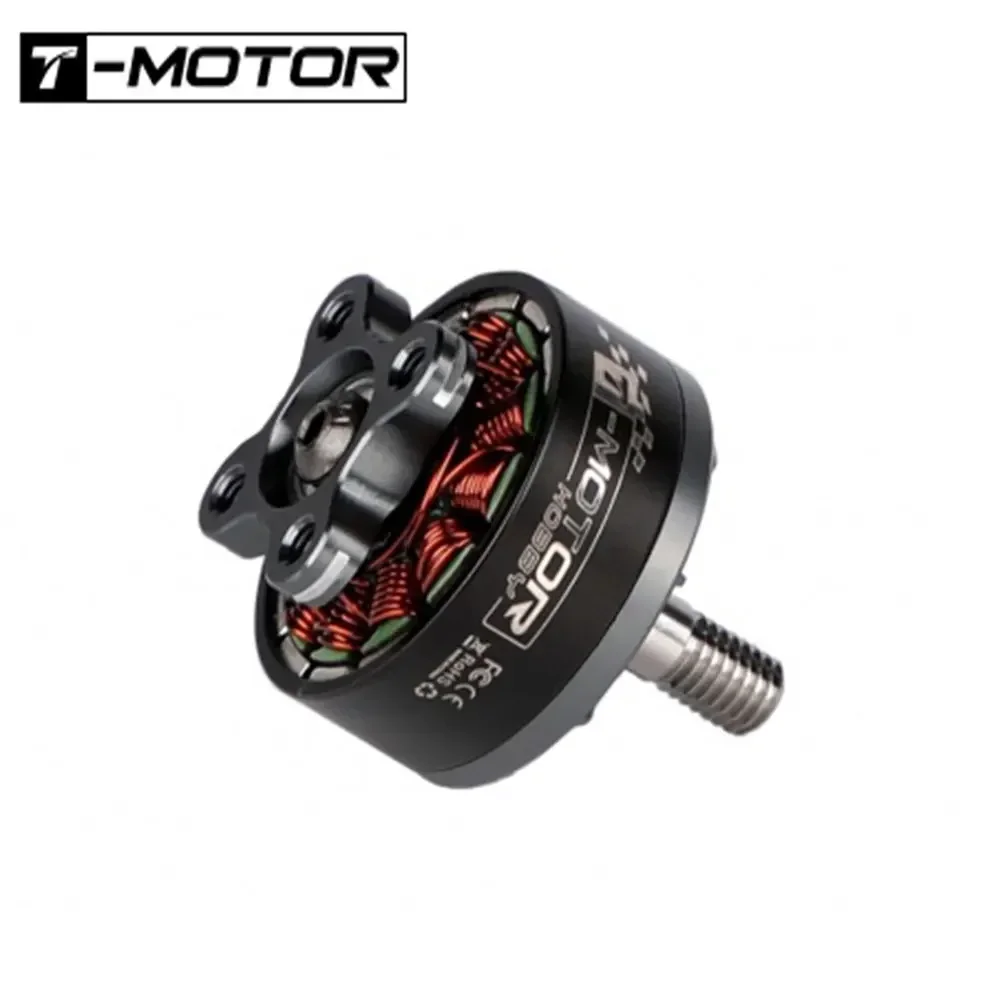 Бесщеточный двигатель T-Motor F60 PRO V 1750/1950/2020/2550KV — титановый вал 4 мм для дронов FPV Racing и фристайла 5–6S thumbnail 4