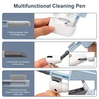 7 in 1 Computer Keyboard Cleaner Brush Kit Cleaner Kit for Airpod Bluetooth Earphones Earbud Airpods 2 Pro iPad Phone 2
