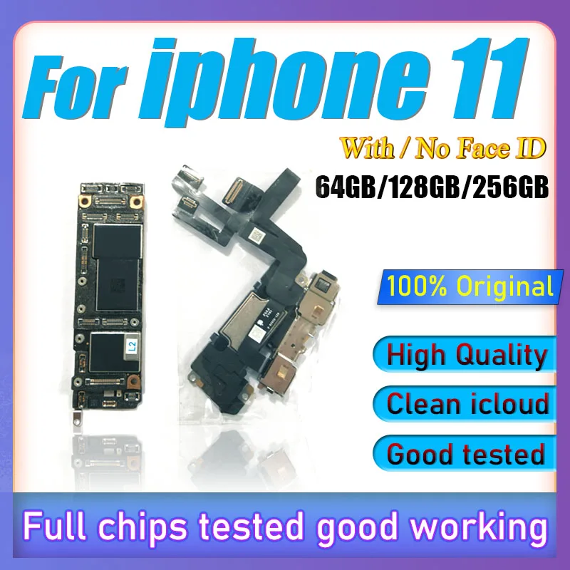 Carte Mère IPhone 11 64Go – Défectueuse (Problème Réseau) – Pour Pièces Détachées SWAP