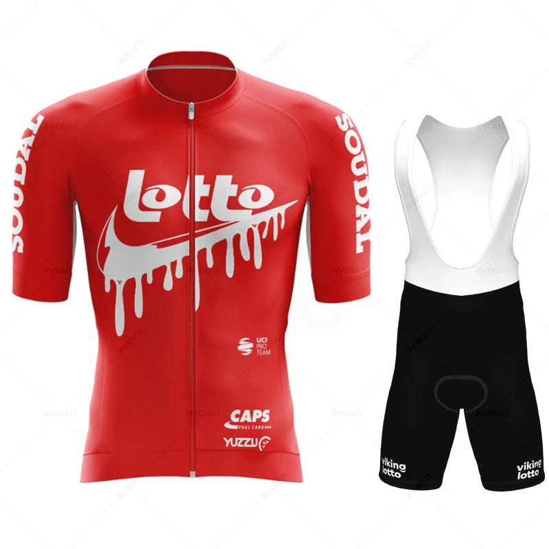 LOTTO SOUDSL サイクルウェアセット 2022 LOTTO SOUDAL Cycling Jersey Set Winter Cycling Clothing