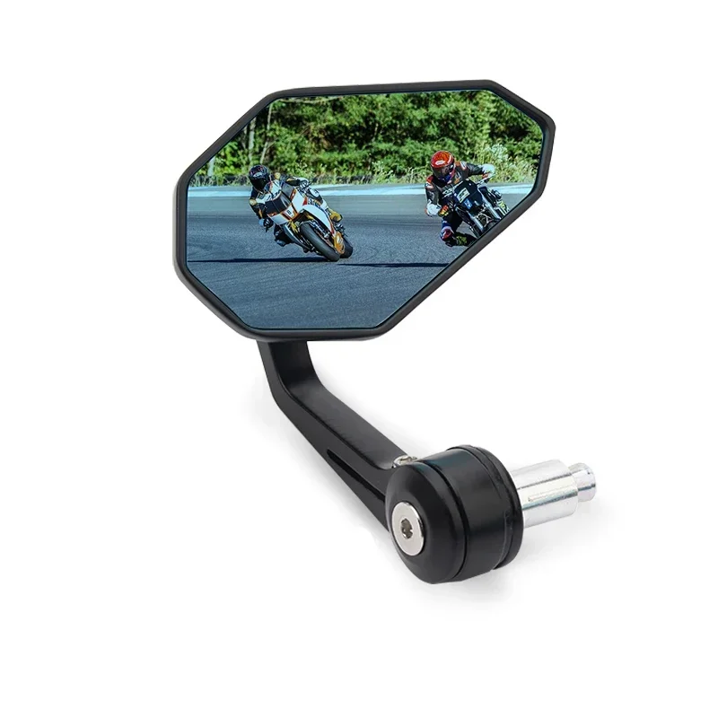 가와사키 Z400/Z650/Z900/Z1000 미러 야마하 MT03/MT07/MT09/MT10 CNC 오토바이 핸들바 엔드 미러 레트로 핸들바 팁 리어뷰 미러