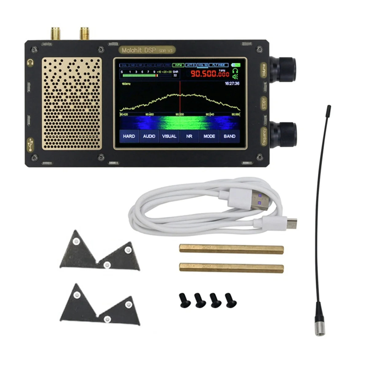 

DSP SDR V3 коротковолновый радиоприемник 50 кгц-2 ГГц, радиоприемник, магнитола, ресивер