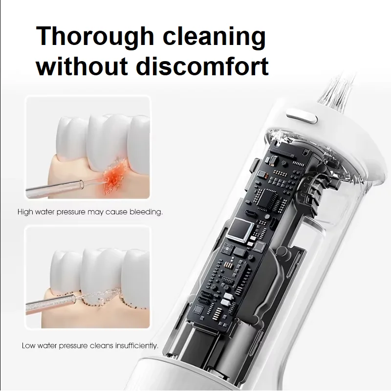 Xiaomi Mijia Oral Irrigator 2 MEO705 Portable Ultrasonic Teeth Oral Flusher Water Pick Tooth Cleaner