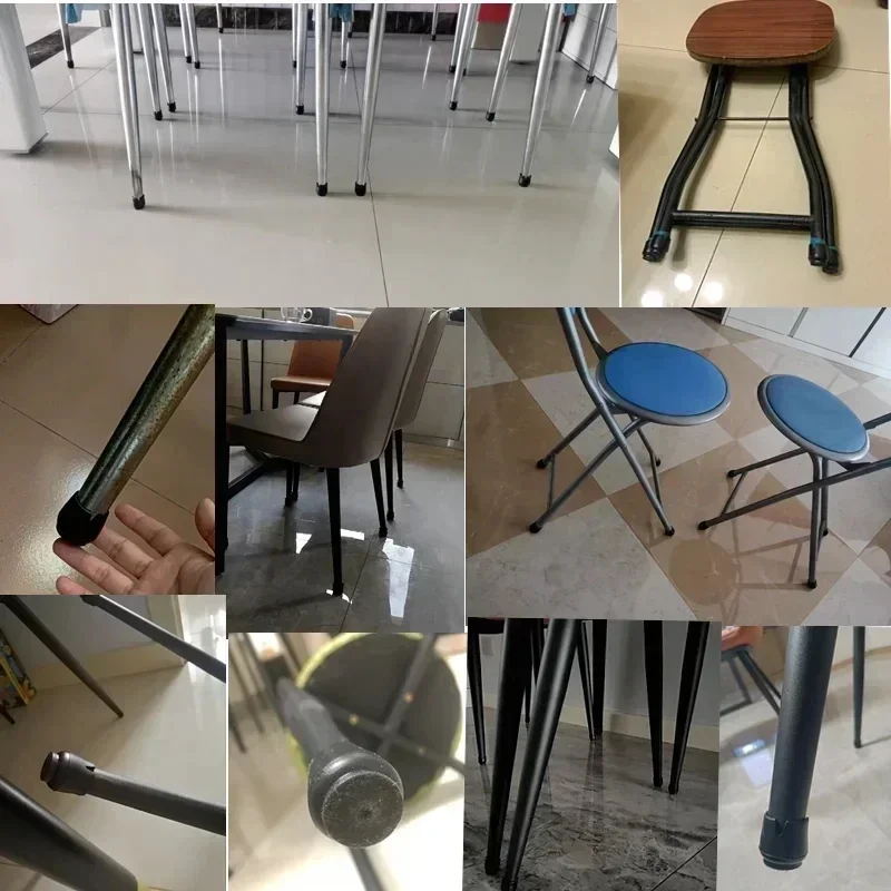 32/16Pcs Chair Leg Floor Protectors for Hardwood Floors Silicone