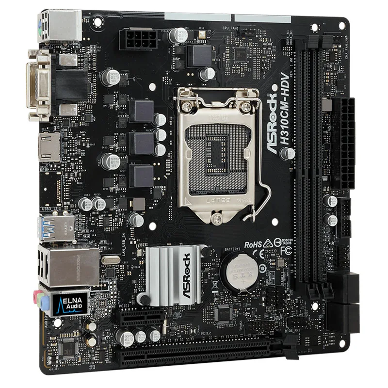 i3 9100F + ASRock H310CM マザーボード i3 9100F + ASRock H310CM マザーボード