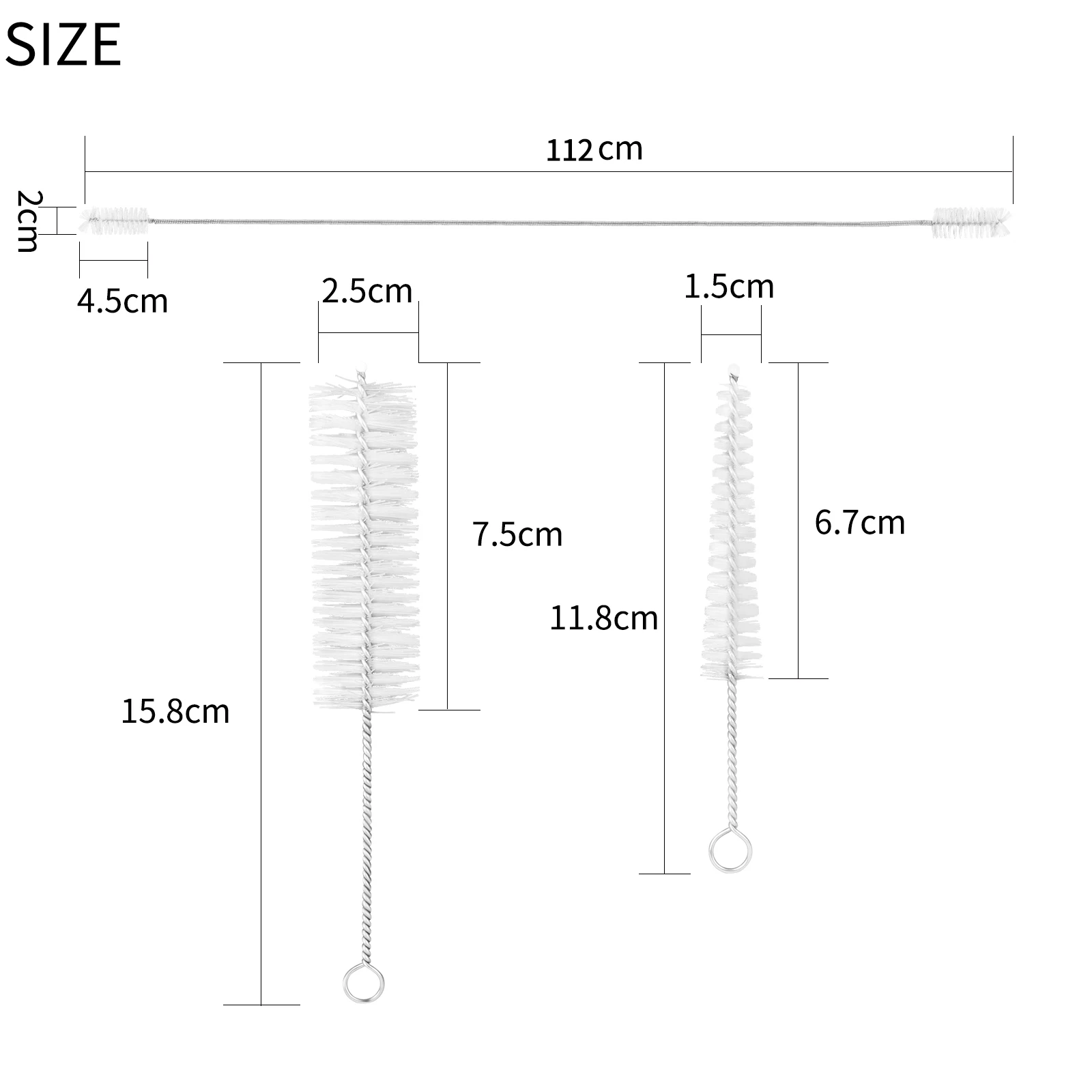 Wind Instrument Brushes Trumpet Rope Brush Maintenance Cleaning Care Tools Kit Cleaning Accessories Mouth Brush Instrument Parts trumpet cleaning kit