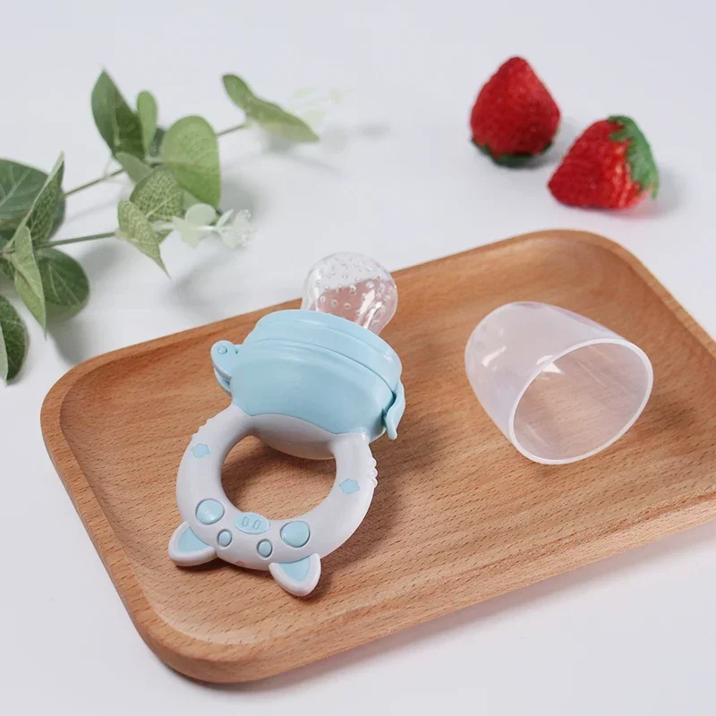 Baby Fruit Feeder Newborn Pacifier Fruit Food Feeding Cute Shape Baby Reborn Silicone Pacifiers for Babies Toys 1 Pcs silicone fruit feeder fruit feeder pacifier