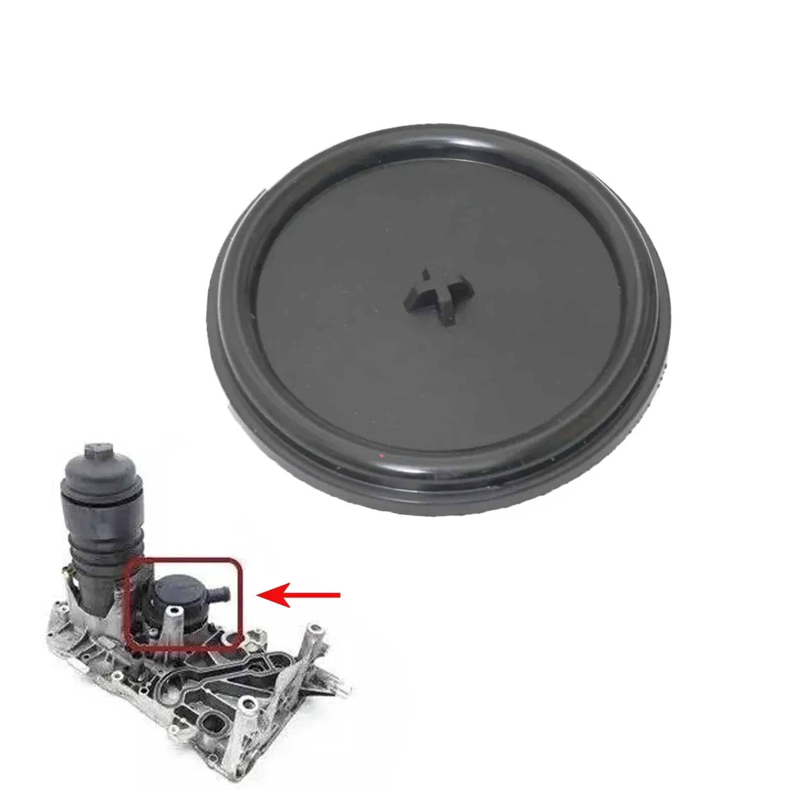 PCV Valve Oil Separator Breather Membrane Diaphragm For BenZ OM642 Diesel Engine Diesel Engine Part Maintenance Breather