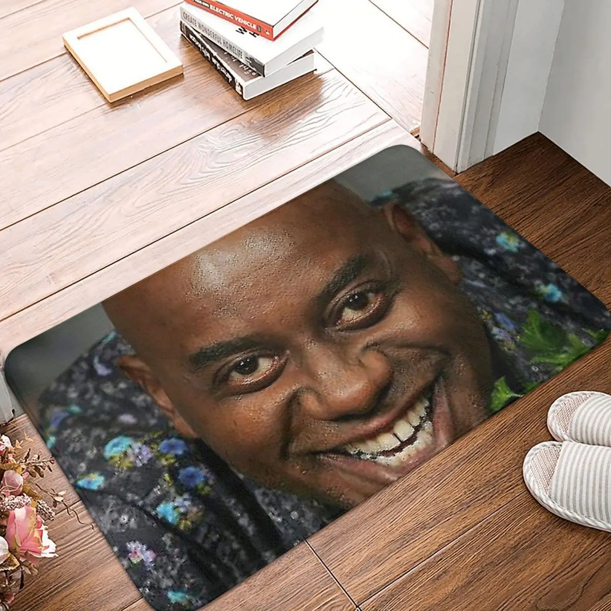 Ainsley Harriott Meme TV Show Non Slip Doormat Vegetable Living Room 
