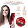 Hair Straightener Comb Ceramic Steam Hair Straightener Comb Professional LED Display Hair Straightener 5