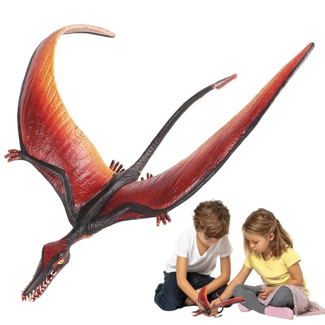  EOIVSH 3-Pack Realistic Flying Dinosaur Figures - Pterosaur,  Pterodactyl & Pteranodon - Educational Toy, Great for Collection, Gifts &  Party Favors : Toys & Games