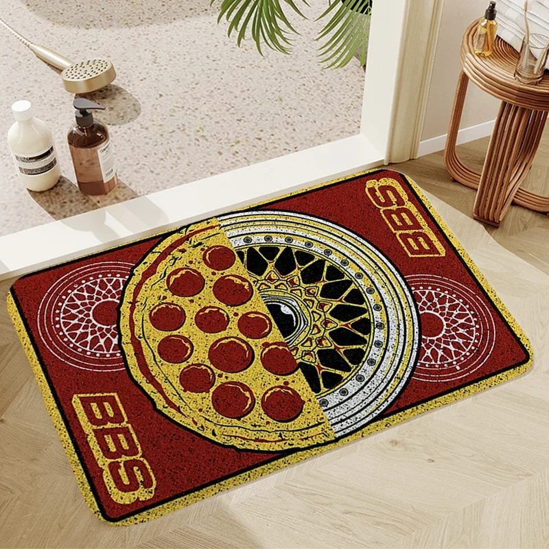 문짝 바닥 발코니 룸 러그 카펫, BBS 주방 매트, 발 목욕 욕실 도어 매트, 입구 집 복도 기도용 